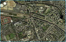High Aerial Photograph