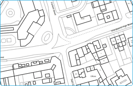 UKMap Black and White map